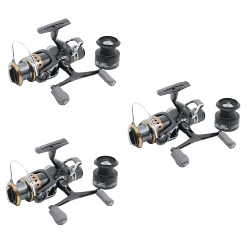 3St Angelrolle aus Metall Rad Angelausrüstung Angelrollen im Salzwasser elektrische Rolle Baitcaster-Angelrolle für Linkshänder Spule Fishing Reel freilaufrolle Angeln Angelzubehör VANZACK von VANZACK