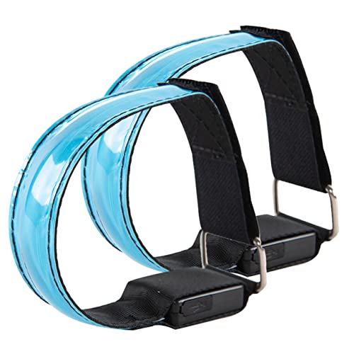 VANZACK 2St Lauflicht Armband Sicherheitsblinkarmband Kinderarmband Handgelenkbandagen LED-Armbandleuchte Sportring uhrenarmbänder reflektierender Handring Arm Sicherheitsgurt Gitter von VANZACK