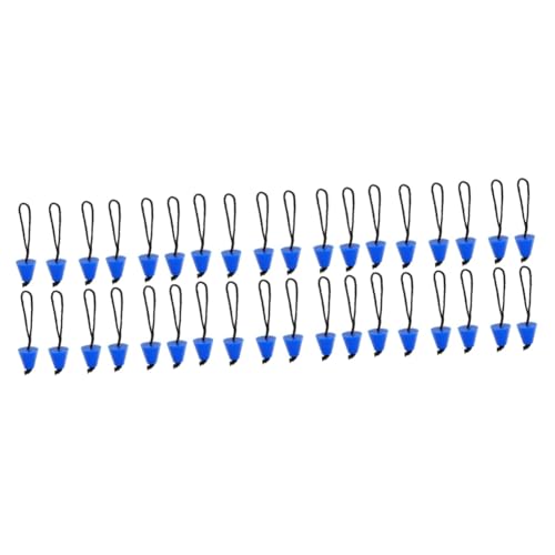 VANZACK 36 STK Kajak Wasserstopper Universelle Ablassschraube Scupper Plugs Für Kajak Klein Kajaksupperstopfen 6 Stecker Für Kanu Ersatzstopfen Für Ablauflochstopfen Kieselgel Blue von VANZACK