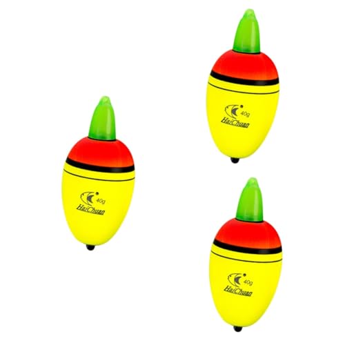 VANZACK 3St Angelboje glühen Lichtstäbchen Schwimmköder flotadores Schweben beleuchtet floaties floders karpfenangeln floties Saltwater leuchtstäbe Angelschwimmer Nachtangeln schwimmt von VANZACK