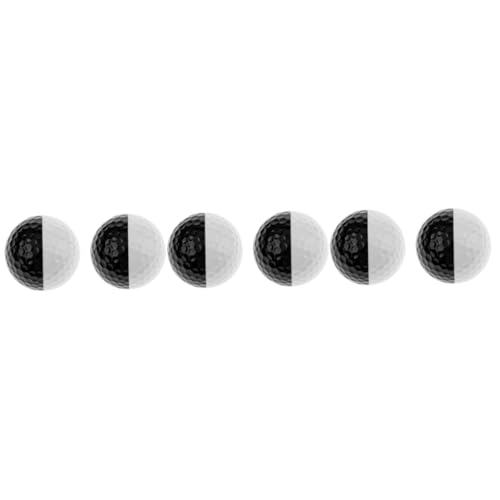 VANZACK 6 STK Golf Schwarz-weißer Ball Üben Sie Das Putten Von Bällen Übungsbälle Bälle Mit Realistischem Gefühl Golfbälle Explodierende Kugeln Innenmaterial: Synthetischer Kautschuk VANZACK 6 STK Golf Schwarz-weißer Ball Üben Sie Das Putten Von Bällen Übungsbälle Bälle Mit Realistischem Gefühl Golfbälle Explodierende Kugeln Innenmaterial: Synthetischer Kautschuk von VANZACK