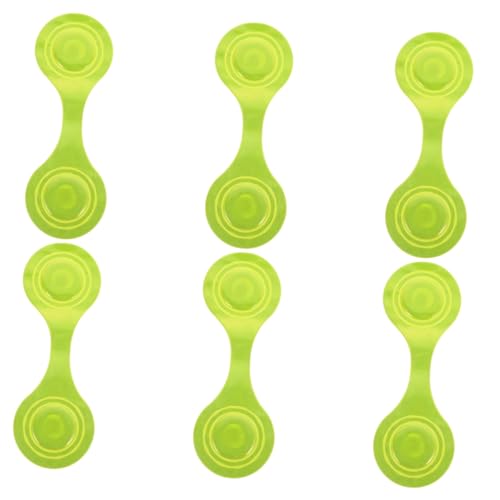 VANZACK 6st Reflektierender Magnetclip Reflektierende Clips Aus Kunststoff Kunststoffreflektoren Warnzubehör Tragbare Kleidungsreflektoren Praktische Kind Fahrrad PVC Kleine Schultasche VANZACK 6st Reflektierender Magnetclip Reflektierende Clips Aus Kunststoff Kunststoffreflektoren Warnzubehör Tragbare Kleidungsreflektoren Praktische Kind Fahrrad PVC Kleine Schultasche von VANZACK