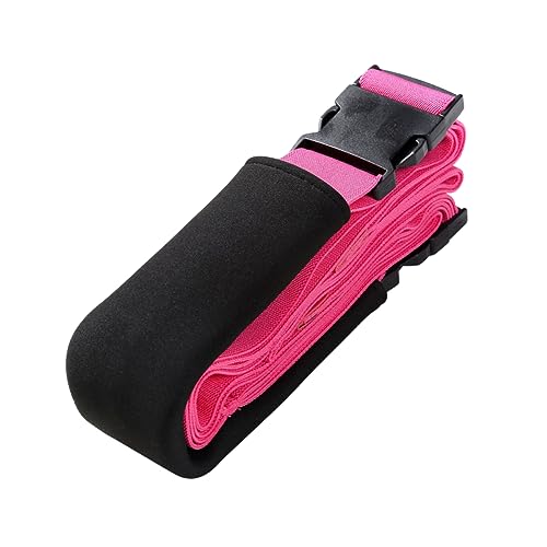 VANZACK Hüftgummiband dehnübungen fitnessband Yoga-Übungen trainingsband Elastic Übungsband Yoga-Übungsgürtel Yoga-Stretchgürtel Fitness-Übungsbänder Widerstand Hüftband Rosy von VANZACK