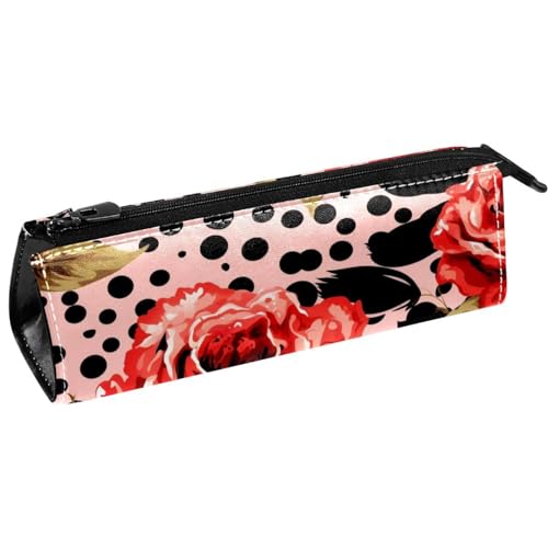 VAPOKF Grunge Dartboard-Stifttasche, Schreibwaren-Tasche, Kosmetiktasche, kompakte Reißverschlusstasche, multi, 5.5 ×6 ×20CM/2.2x2.4x7.9 in, Taschen-Organizer von VAPOKF