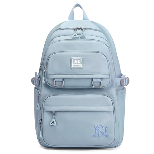 VARLIVOO Mode Rucksack für Studenten Kinder Schüler der Mittelstufe Gymnasiast Mädchen Teenager Schulrucksack 15.6 Zoll Laptop für Tagesrucksack Reisen Camping Wasserdicht Polyester Blau VARLIVOO Mode Rucksack für Studenten Kinder Schüler der Mittelstufe Gymnasiast Mädchen Teenager Schulrucksack 15.6 Zoll Laptop für Tagesrucksack Reisen Camping Wasserdicht Polyester Blau von VARLIVOO