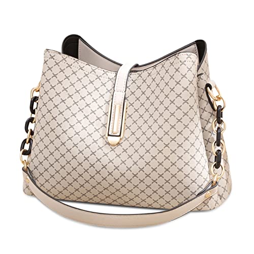 VARLIVOO Vintage Damen Handtaschen Schultertasche Frauen Umhängetasche Henkeltasche Damen Taschen Klein Crossbody Bag für Shopper Arbeit Reisen Wasserdicht PU Leder Khaki VARLIVOO Vintage Damen Handtaschen Schultertasche Frauen Umhängetasche Henkeltasche Damen Taschen Klein Crossbody Bag für Shopper Arbeit Reisen Wasserdicht PU Leder Khaki von VARLIVOO