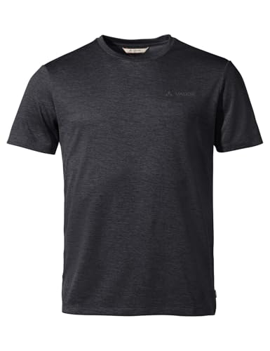 VAUDE Essential T-Shirt für Herren in Schwarz, Größe L – Schnelltrocknendes & pflegeleichtes Sport Shirt, Atmungsaktives Outdoor T-Shirt mit Rundhals, Ideal für Fahrradreisen, Wandern & Trekking VAUDE Essential T-Shirt für Herren in Schwarz, Größe L – Schnelltrocknendes & pflegeleichtes Sport Shirt, Atmungsaktives Outdoor T-Shirt mit Rundhals, Ideal für Fahrradreisen, Wandern & Trekking von VAUDE