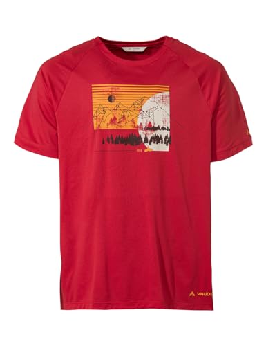 VAUDE Herren Mens Gleann Ii T-Shirt, Rot, S EU VAUDE Herren Mens Gleann Ii T-Shirt, Rot, S EU von VAUDE