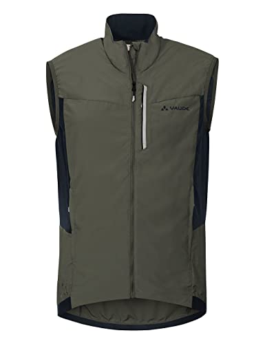 VAUDE Mens Kuro Air Vest - Windweste für Herren - Fahrradweste mit wenig Gewicht - atmungsaktiv- und schnelltrocknend von VAUDE