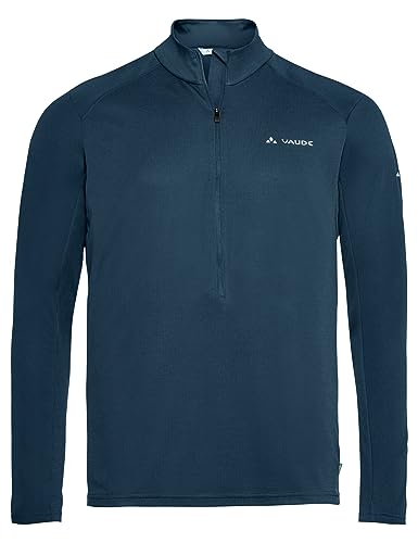 VAUDE Herren Mens Larice Light Shirt Ii Pullover, Dark Sea, L EU VAUDE Herren Mens Larice Light Shirt Ii Pullover, Dark Sea, L EU von VAUDE