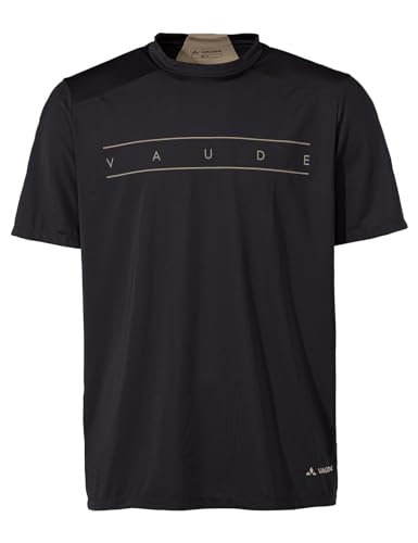 VAUDE Herren Mens Qimsa Logo T-Shirt, Schwarz, XXL EU VAUDE Herren Mens Qimsa Logo T-Shirt, Schwarz, XXL EU von VAUDE