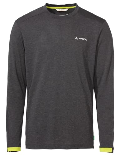 VAUDE Herren Mens Sveit Ls Ii T-Shirt, Black Uni, S EU von VAUDE