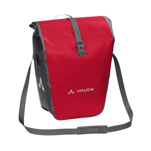 VAUDE Fahrradtasche für Gepäckträger Aqua Back Single 1 x 24 L in Rot, Hinterradtasche wasserdicht, Fahrrad Gepäckträgertasche hinten, einfache Befestigung – Made in Germany VAUDE Fahrradtasche für Gepäckträger Aqua Back Single 1 x 24 L in Rot, Hinterradtasche wasserdicht, Fahrrad Gepäckträgertasche hinten, einfache Befestigung – Made in Germany von VAUDE