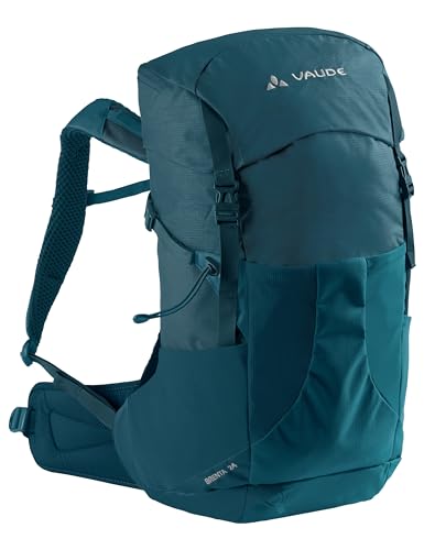 VAUDE Wanderrucksack Brenta 24l, wasserabweisender Rucksack Damen & Herren, komfortabler Trekkingrucksack mit integrierter Regenhülle, praktische Fächeraufteilung VAUDE Wanderrucksack Brenta 24l, wasserabweisender Rucksack Damen & Herren, komfortabler Trekkingrucksack mit integrierter Regenhülle, praktische Fächeraufteilung von VAUDE