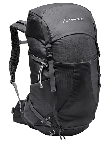 VAUDE Wanderrucksack Brenta 30l, wasserabweisender Rucksack Damen & Herren, komfortabler Trekkingrucksack mit integrierter Regenhülle, praktische Fächeraufteilung von VAUDE