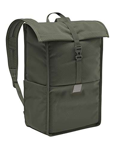 VAUDE City-Rucksack Coreway 20l in Khaki, wasserabweisender Rucksack Damen & Herren, leichter Daypack für Städtetrips mit Laptop-Fach, Rolltop-Rucksack ideal für den urbanen Alltag VAUDE City-Rucksack Coreway 20l in Khaki, wasserabweisender Rucksack Damen & Herren, leichter Daypack für Städtetrips mit Laptop-Fach, Rolltop-Rucksack ideal für den urbanen Alltag von VAUDE