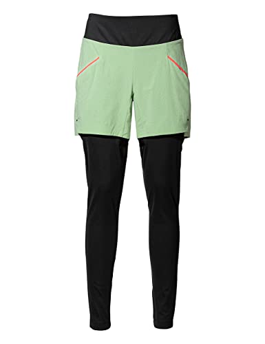 VAUDE Women's Crana ZO Pants - Zip Off Hose Damen zum Wandern und Biken, schmutz- und wasserabweisend, Aloe Vera VAUDE Women's Crana ZO Pants - Zip Off Hose Damen zum Wandern und Biken, schmutz- und wasserabweisend, Aloe Vera von VAUDE