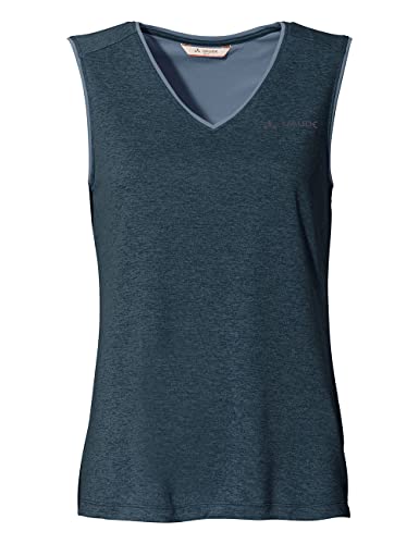 VAUDE Damen Women's Essential Top, Dark Sea Uni, 34 EU VAUDE Damen Women's Essential Top, Dark Sea Uni, 34 EU von VAUDE