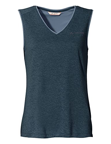 VAUDE Damen Women's Essential Top, Dark Sea Uni, 34 EU von VAUDE