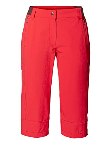 VAUDE Damen Women's Farley Stretch Capri Iii Hose, Flame, 46 EU von VAUDE