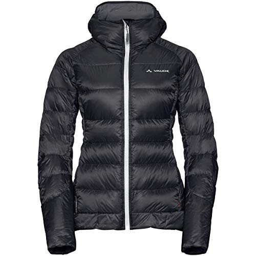 VAUDE Damen Kabru Hooded Jacket III, schwarz(black uni), 40 von VAUDE