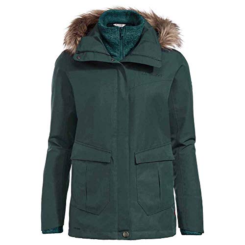 VAUDE Damen Kilia 3in1 Jacke, Quarz, 38 von VAUDE