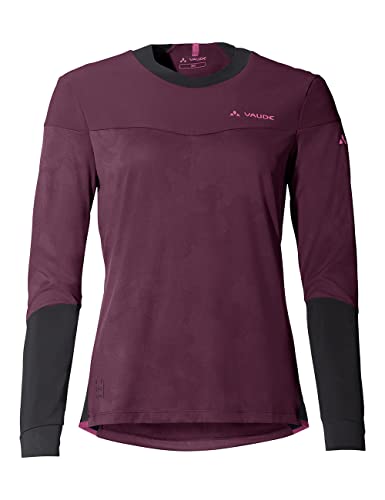VAUDE Damen Women's Moab Ls Pro T-Shirt, Cassis, 36 EU VAUDE Damen Women's Moab Ls Pro T-Shirt, Cassis, 36 EU von VAUDE