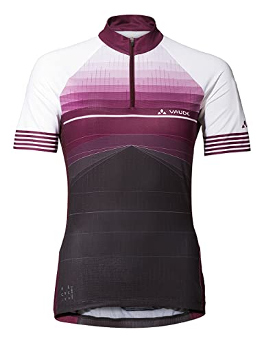 VAUDE Damen Posta Hz Tricot Trikot, Cassis, 36 EU VAUDE Damen Posta Hz Tricot Trikot, Cassis, 36 EU von VAUDE