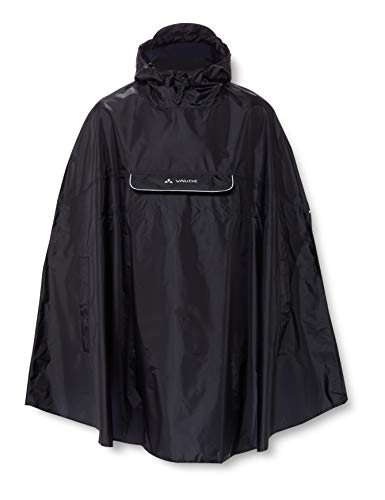 VAUDE Valdipino Rad-Regenponcho - Leicht, Wasserdicht & Umweltfreundlich | Bluesign®-zertifiziert | mit Eco Finish | Integrierte Tasche | VAUDE Green Shape-Label VAUDE Valdipino Rad-Regenponcho - Leicht, Wasserdicht & Umweltfreundlich | Bluesign®-zertifiziert | mit Eco Finish | Integrierte Tasche | VAUDE Green Shape-Label von VAUDE