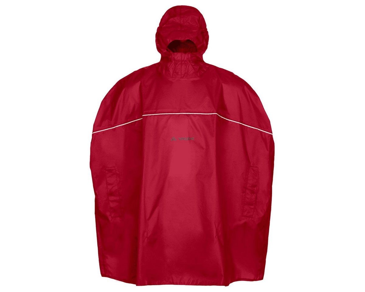 VAUDE Fahrradjacke Vaude Grody Kinderponcho - Rot L von VAUDE