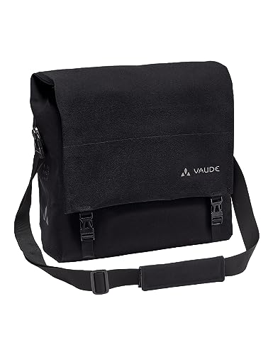 VAUDE Fahrradtasche für Gepäckträger Augsburg IV 20L schwarz, stylische Business-Fahrradtasche 100% wasserdicht, Gepäckträgertasche hinten, einfache Befestigung – Made in Germany von VAUDE