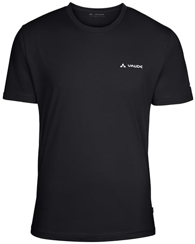 VAUDE Herren Mens Brand T-Shirt, Schwarz, XL EU von VAUDE