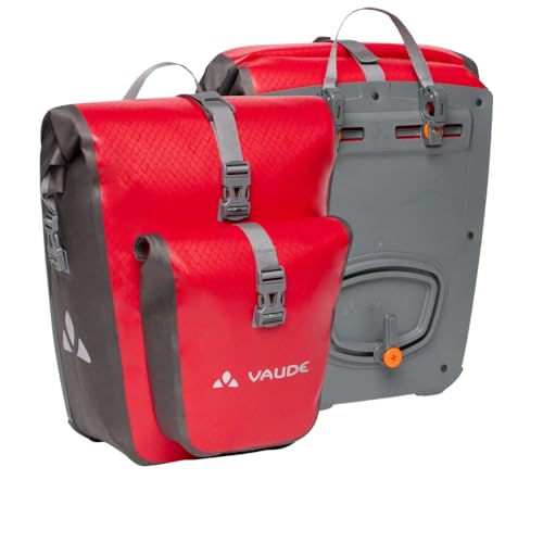 VAUDE Fahrradtaschen für Gepäckträger Aqua Back Plus, 2 x Hinterradtaschen wasserdicht, 51 Liter Gesamtvolumen, Fahrrad Gepäckträgertasche hinten, einfache Befestigung – Made in Germany VAUDE Fahrradtaschen für Gepäckträger Aqua Back Plus, 2 x Hinterradtaschen wasserdicht, 51 Liter Gesamtvolumen, Fahrrad Gepäckträgertasche hinten, einfache Befestigung – Made in Germany von VAUDE