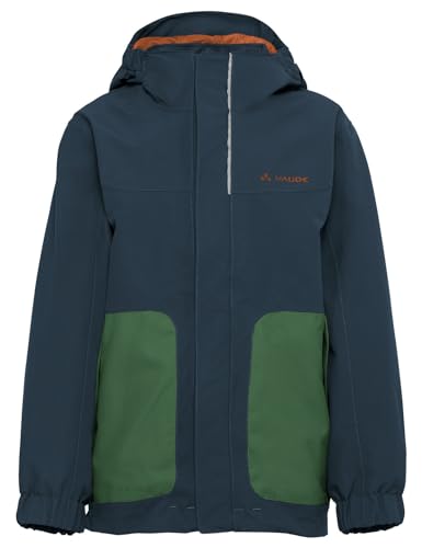 VAUDE Unisex Kinder Kids Campfire 3in1 Jacket Iv, Dark Sea/green, 122-128 EU VAUDE Unisex Kinder Kids Campfire 3in1 Jacket Iv, Dark Sea/green, 122-128 EU von VAUDE