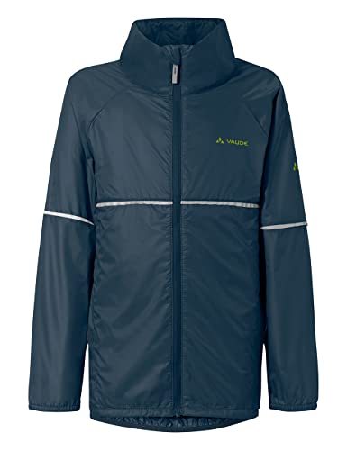 VAUDE Unisex Kinder Kids Elmo Wind Jacket, Dark Sea, 122-128 EU VAUDE Unisex Kinder Kids Elmo Wind Jacket, Dark Sea, 122-128 EU von VAUDE