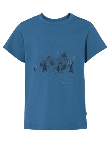 VAUDE Unisex Kinder Kids Lezza T-Shirt, Ultramarine Uni, 122-128 EU VAUDE Unisex Kinder Kids Lezza T-Shirt, Ultramarine Uni, 122-128 EU von VAUDE