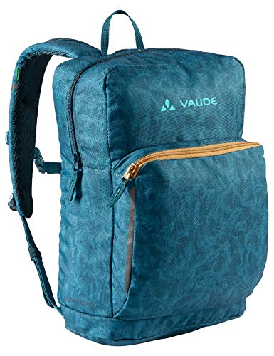 VAUDE Kinderrucksack Minnie für Jungen & Mädchen, komfortabler Wanderrucksack Kinder 10 L in Blau, Wetterfester Schulrucksack mit viel Stauraum & reflektierende Elemente von VAUDE