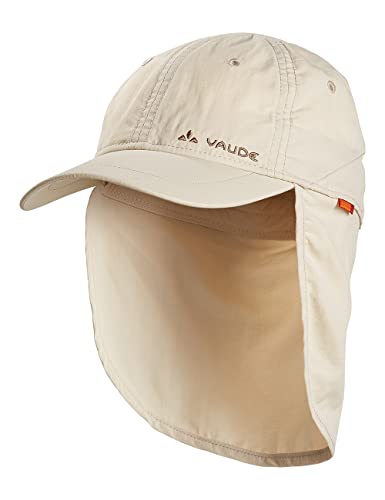 VAUDE Kinder Mütze Sahara Cap III, Offwhite, L, 03136 von VAUDE