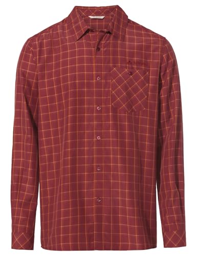 VAUDE Herren Mens Albsteig Ls Shirt Iii Hemd, Carmine/Mars Red, S EU VAUDE Herren Mens Albsteig Ls Shirt Iii Hemd, Carmine/Mars Red, S EU von VAUDE