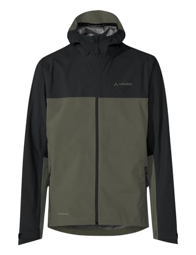 VAUDE Herren Mens Moab Rain Jacket, Khaki Uni, M EU VAUDE Herren Mens Moab Rain Jacket, Khaki Uni, M EU von VAUDE