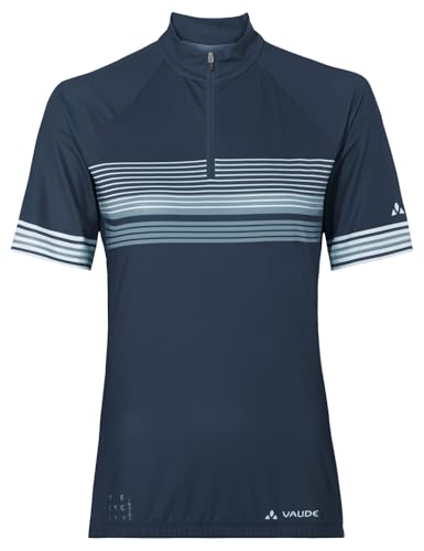 VAUDE Damen Women's Posta Hz Tricot Ii T-Shirt, Dark Sea, 36 EU VAUDE Damen Women's Posta Hz Tricot Ii T-Shirt, Dark Sea, 36 EU von VAUDE