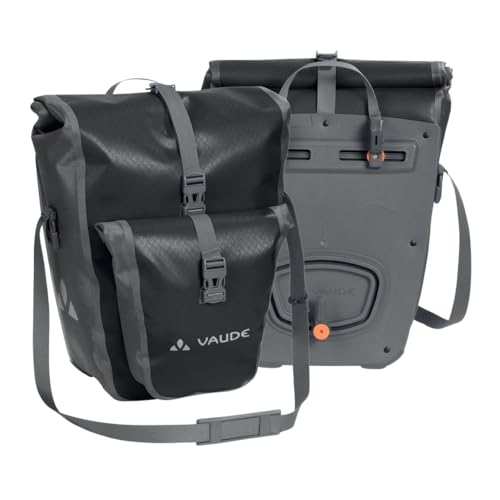VAUDE Fahrradtaschen für Gepäckträger Aqua Back Plus, 2 x Hinterradtaschen wasserdicht, 51 Liter Gesamtvolumen, Fahrrad Gepäckträgertasche hinten, einfache Befestigung – Made in Germany VAUDE Fahrradtaschen für Gepäckträger Aqua Back Plus, 2 x Hinterradtaschen wasserdicht, 51 Liter Gesamtvolumen, Fahrrad Gepäckträgertasche hinten, einfache Befestigung – Made in Germany von VAUDE