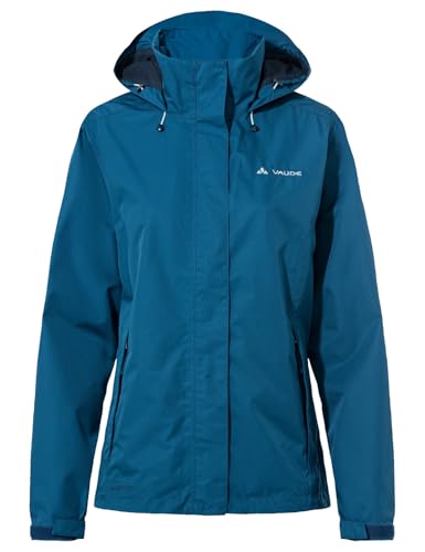 VAUDE Damen Women's Escape Light Jacket Regenjacke, Shore Blue, 34 EU VAUDE Damen Women's Escape Light Jacket Regenjacke, Shore Blue, 34 EU von VAUDE
