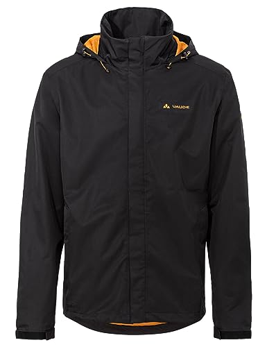 VAUDE Regenjacke Herren Escape Light, wasserdichte Outdoor-Jacke, atmungsaktiver Windbreaker mit Kapuze, Klimaschonende Wanderjacke von VAUDE