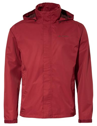 VAUDE Regenjacke Herren Escape Light, wasserdichte Outdoor-Jacke, atmungsaktiver Windbreaker mit Kapuze, Klimaschonende Wanderjacke von VAUDE