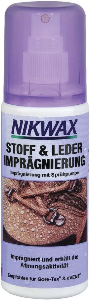 VAUDE Schuhputzbürste Vaude Nikwax Stoff & Leder Imprägnierung Spray von VAUDE