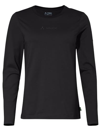 VAUDE T-Shirt Women's Logo LS T-Shirt Black 36 von VAUDE