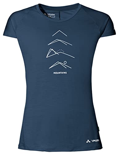 VAUDE T-Shirt Women's Tekoa Wool T-Shirt Dark sea Uni 38 von VAUDE