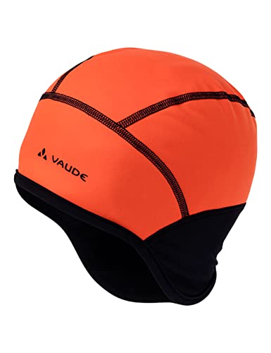 VAUDE Unisex Bike Windproof Cap Iii Helm-Unterziehmütze, Glowing Red, XS EU von VAUDE