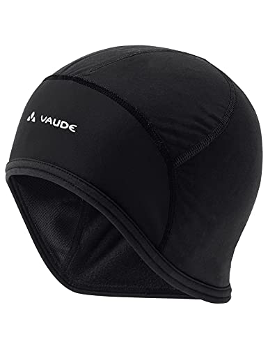 VAUDE Bike Cap | Warme Wintermütze - Winddicht & Atmungsaktiv | Wasserabweisend & Schnelltrocknend | Klimaneutral | Umweltfreundlich aus recycelten Materialien | Unterschiedliche Materialzonen von VAUDE